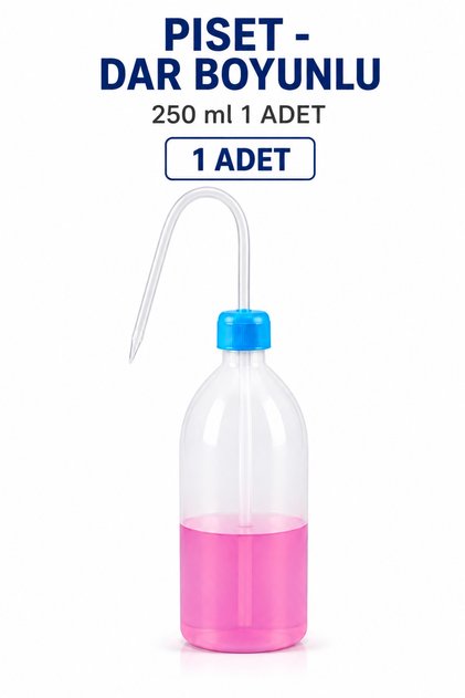 Piset P.e Dar Boyun - Şeffaf 250 ml