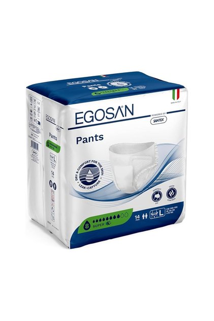 Scutece pentru adulți, absorbție SUPER L, 1850 ml, 14 buc.
