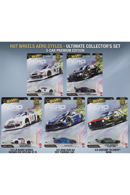 Premium 1/64 Car Culture Aero Styles Full Set of 5