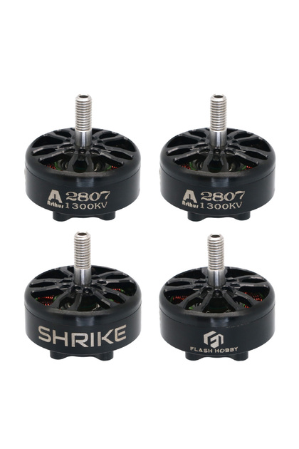 A2807 1300KV 4pcs FLASHHOBBY A2807 2807 6S 1300KV 5S 1500KV 4S 1800KV Brushless Motor for FPV Freest
