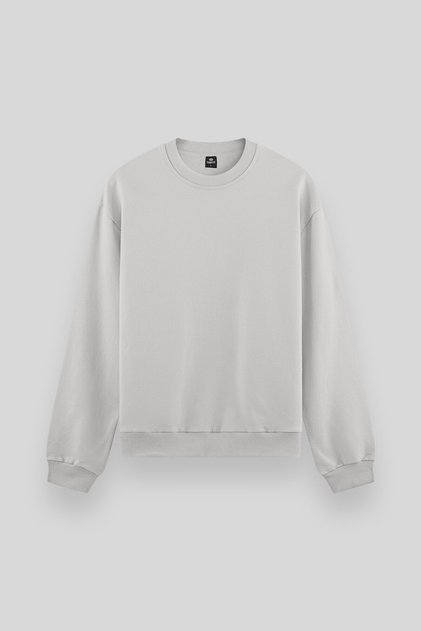 Taş Basic O Yaka Rahat Form Erkek Sweatshirt - 88053