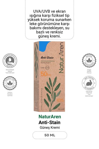 Anti-Stain Anti-Stain Sunscreen Spf 50+ 50 ml