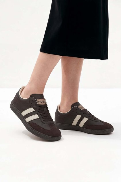 Women's Lace-Up Retro Sneaker Sports Shoes
