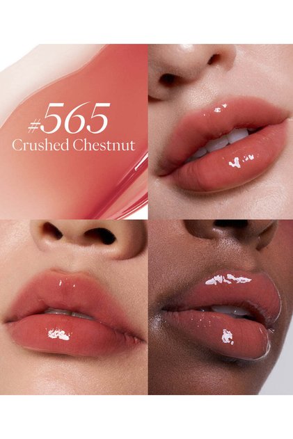 High Transparency Glossy Rouge Cam Etkili Şeffaf Parlak Ruj 565 Crushed Chestnut