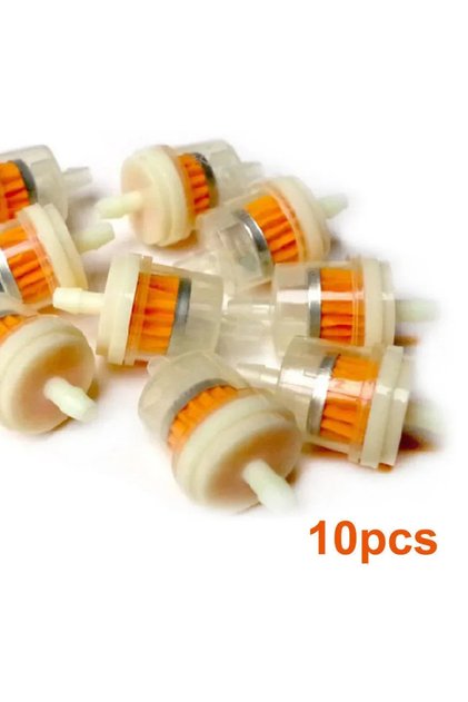 10 Pcs 10pcs Motorcycle Oil Filter Inline Gas Fuel Filter Fuel Filters Tool For Scooter Motorcycle M