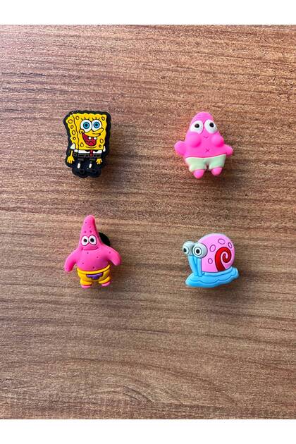 Terlik Süsü 4 ADET SpongeBob Set