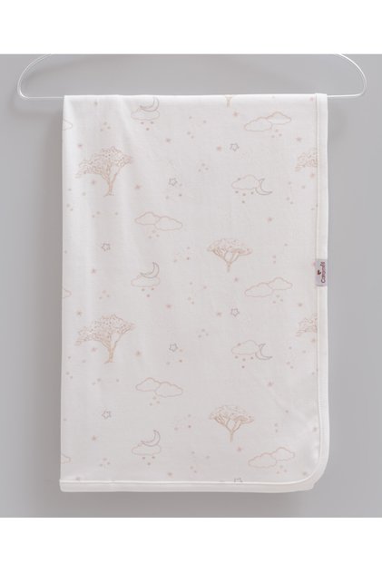 İncibaby % 100 Pamuk Premium Sweet Dreams Bebek Battaniyesi 85x90