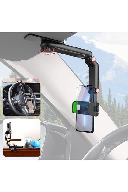 Suport Auto Parasolar Universal Multifuncțional
