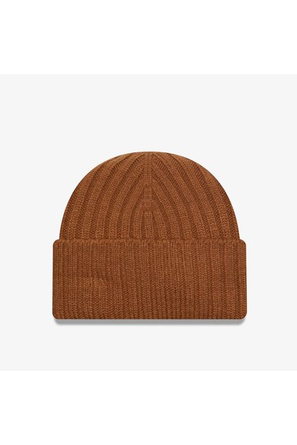 Ne Rib Short Cuff Unisex Brown Beret