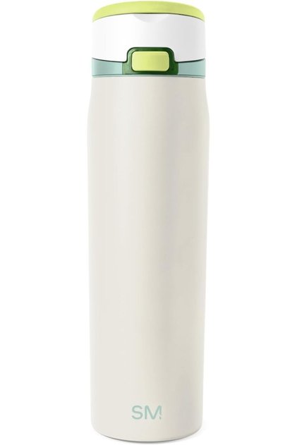 Misa Water Bottle with Ring Stainless Steel Straw Insulated 710ml for Travel, Sports, and School from