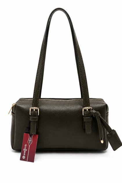 Viona Women's Brown Long Strap Daily Hand and Shoulder Bag