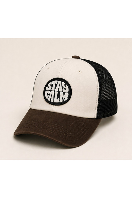 Atlas Cap Unisex Kahverengi Siperli Fileli Şapka