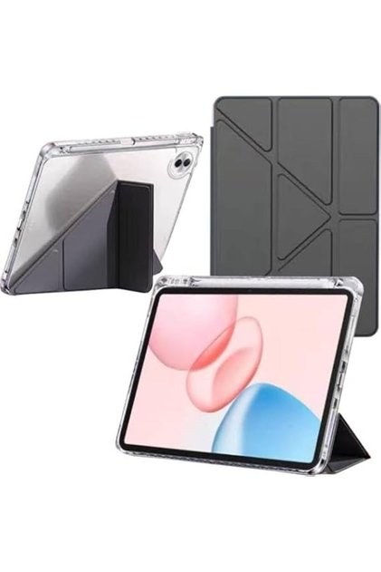 Firtopule Case Cover for Honor Pad 10 12.1" 2025 with Pencil Holder, 6-in-1 Tri-Fold Stand Cover