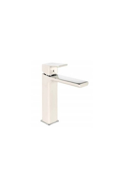 - Tiera Orta Tip Lavabo Bataryası Krom Bej OUTLET - 103488003-