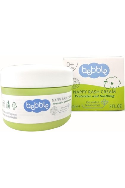 Baby Nappy Daiper Rash Cream | Instant Relief| Inflammation Redness Healing Ointment | 60ml Bundle with Free Body Milk Sample