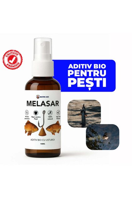 Melasar – Atractant ultraconcentrat pentru pescuit, Spray pentru prindere garantată | 100 ml