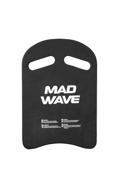 MADWAVE Madwave Yüzme Tahtası Cross One Size Siyah Unisex Siyah Yüzücü Tahtasi UNISEX