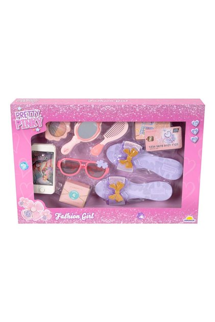 Set de modă cu pantofi și accesorii, Pretty Pinky, Vis de Prințesă