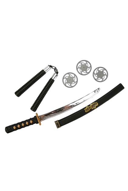 Oyuncak Ninja Samuray Seti-Ninja Savaşçı Seti