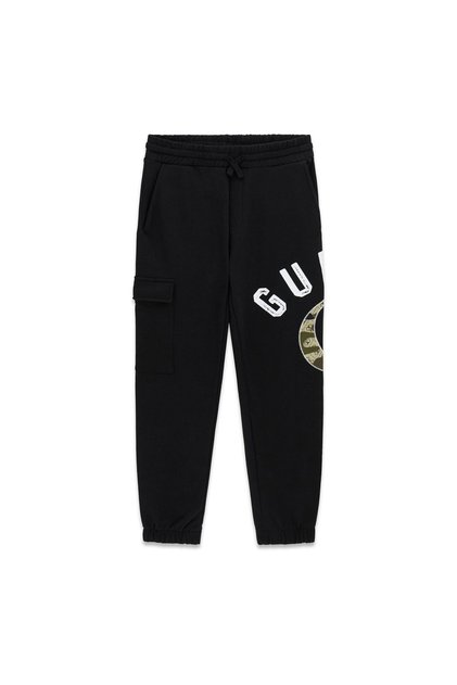 Pantaloni de trening băieți L6YB01K4083 Negru