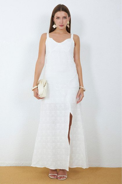 Fisto Fabric Strap Dress