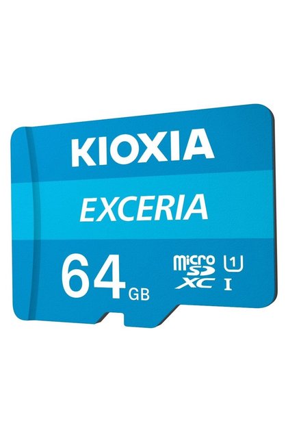 64gb exceria micro sdxc uhs-1 c10 100mb/s memory card (lmex1l064gg2)