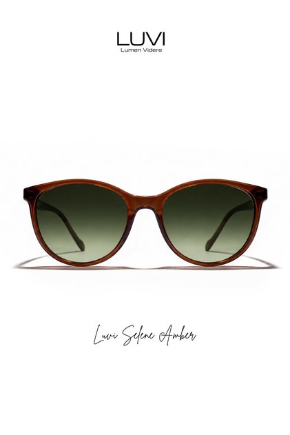 Luvi Selene Amber Uv400 Sunglasses – Choose Your Favorite Lens