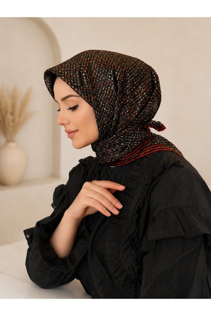 Nostalgia Series Sura Silk Scarf 9013-06Ns