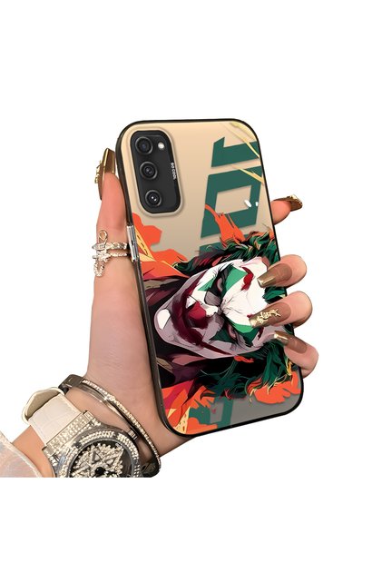 Samsung Galaxy S20 Fe 4G/5G Compatible Hard Acrylic Back Silicone Edge Lens Protection Joker Case