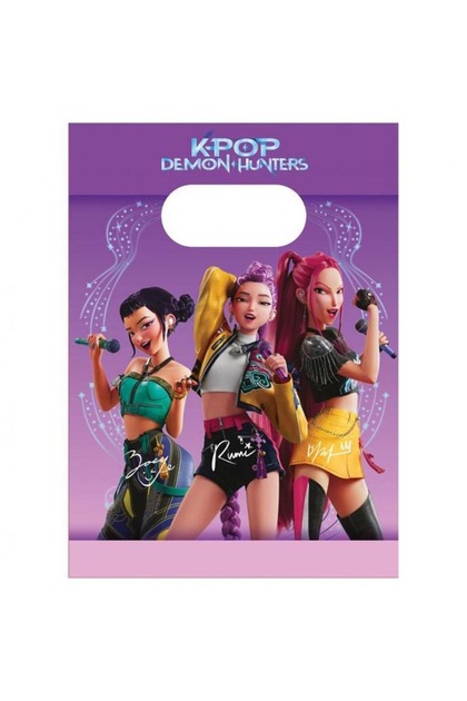 Σακουλάκια Για Δωράκια K-Pop Demon Hunters (4 τεμ)