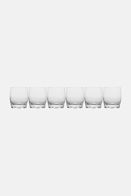 6 Pieces Adora Drinking Glass, Transparent