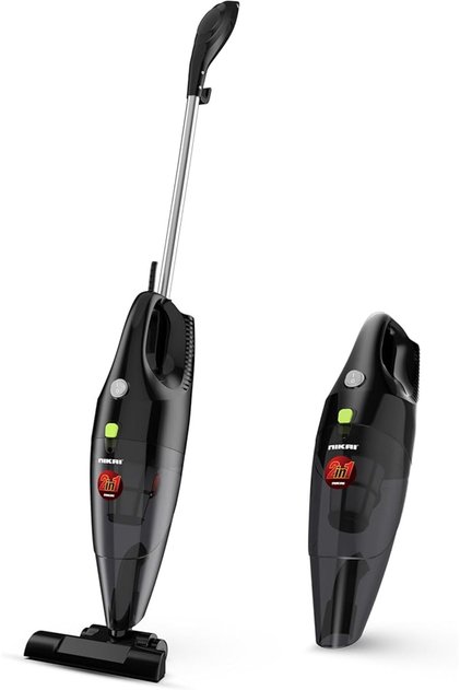 2 in 1 Vacuum Cleaner 600W | Model Number Nvc320H1 from Nikai, Black