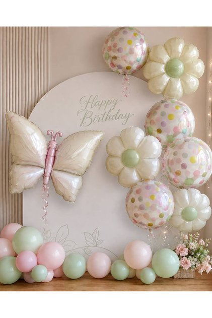 KELEBEK FOLYO BALON SETİ