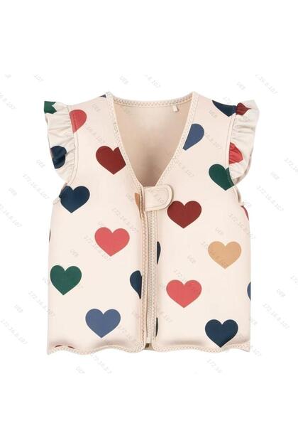 Love Kids Swim Vest Swim Trainer Vest Cute Swimming Aid Buoyancy Clothing Cartoon Floaties Swimsuit