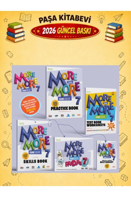 More and More 7. Sınıf Practice Book + Test Book