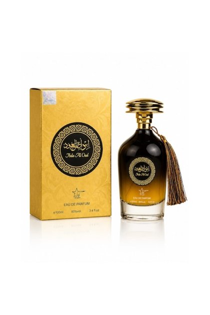 Parfum bărbătesc Ibda Al Oud 100 ml, cu note de mosc și vanilie