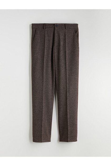 Quality Pieces from Çelebi Store Standardfit Checkered Embroidered Men's Trousers