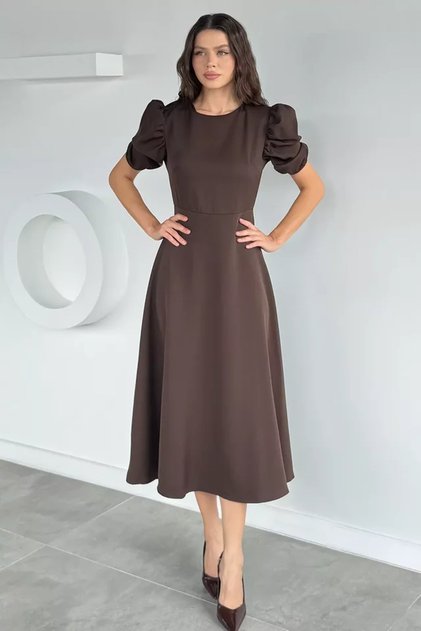 Women's Balloon Sleeve Dress