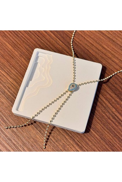 Damla Nazar Stone Necklace