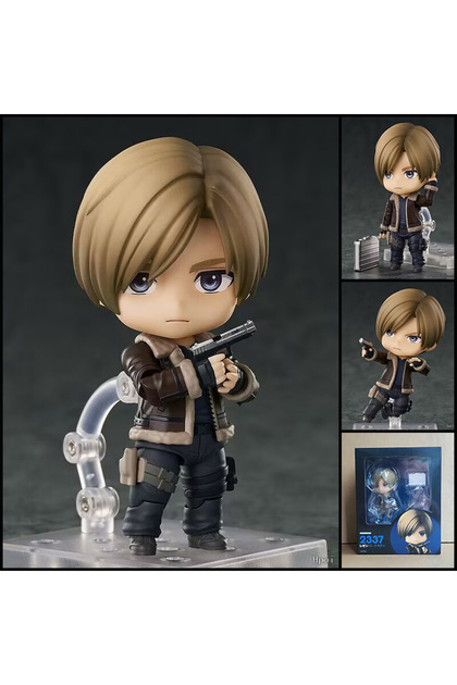 Bandai 2337 In Stock Resident Evil Nendoroid Figure Set Ada Wong Leon S. Kennedy #2761 #2337 Swappab