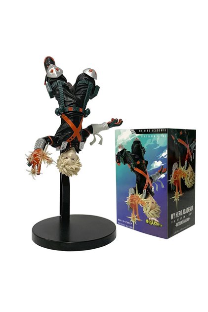 with box Anime My Hero Academia Peripheral 11.5-22cm Bakugou Katsuki/Childhood Katsuki Bakugo PVC Mo