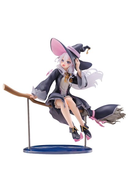 Bandai no box New Anime Wandering Witch: The Journey Of Elaina 20cm Elaina PVC Action Figure Model T