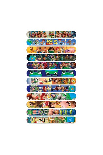 24Pcs 22x3cm New Arrival !!! Toy Story 5 Slap Bracelets, 6/24Pcs Snap Band Kids Birthday Party Favor