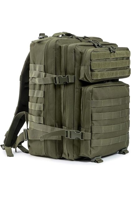 Winsuja Outdoor Men Women 45L Tactical Backpack Military 3Days Assault Rucksack Hiking Bag
