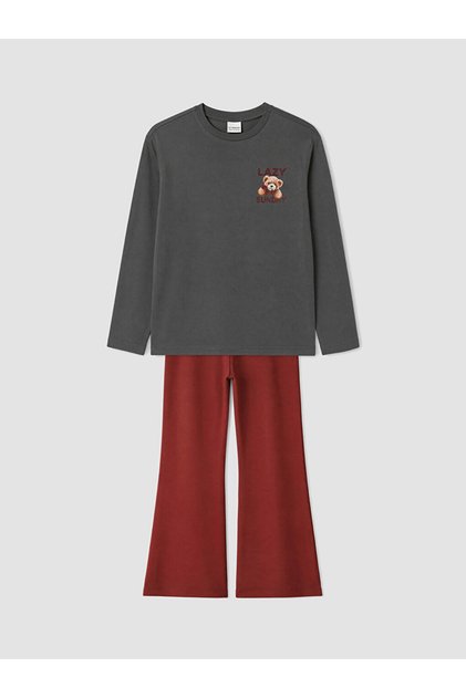 Timeless Clothing & Timeless Choices Zero Roba Collar Girls' Pajama Set