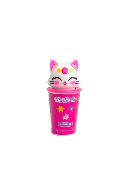 Friendly Animals Girls' Cute Animal Figured Lip Balm Cherry 44109