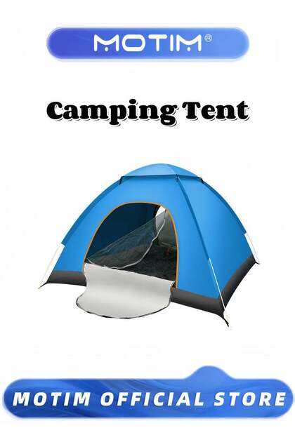 Camping Tent for 2-3 People Automatic Pop-Up Beach Tent Portable Instant Tent with Carry Bag for Outdoor Camping