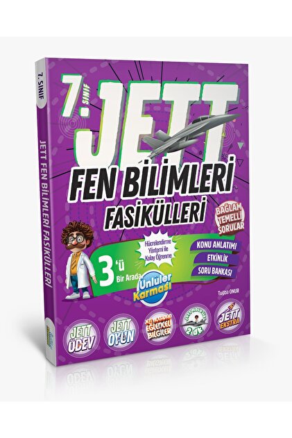 7.SINIF FEN BİLİMLERİ JETT FASİKÜLLERİ
