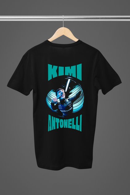 Kimi Antonelli Printed 100% Cotton Short Sleeved Regular Fit F1 T-Shirt