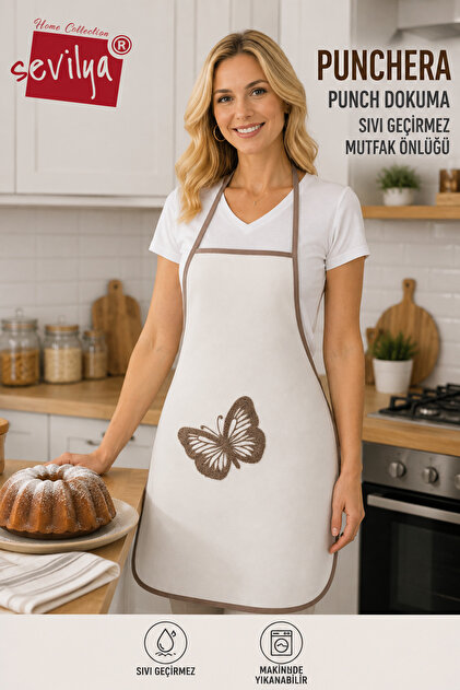 Punchera Punch Woven Liquid Waterproof Kitchen Apron